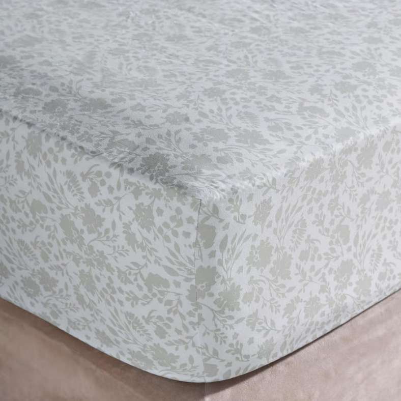 Pan Home Floral 10-Piece King Bed In A Bag - Sage - Image 5