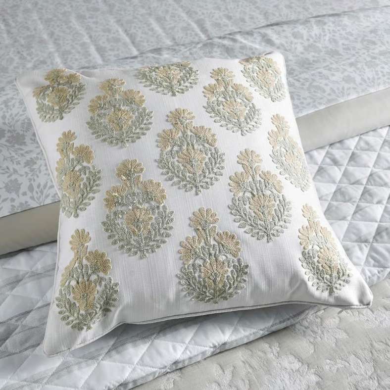 Pan Home Floral 10-Piece King Bed In A Bag - Sage - Image 4