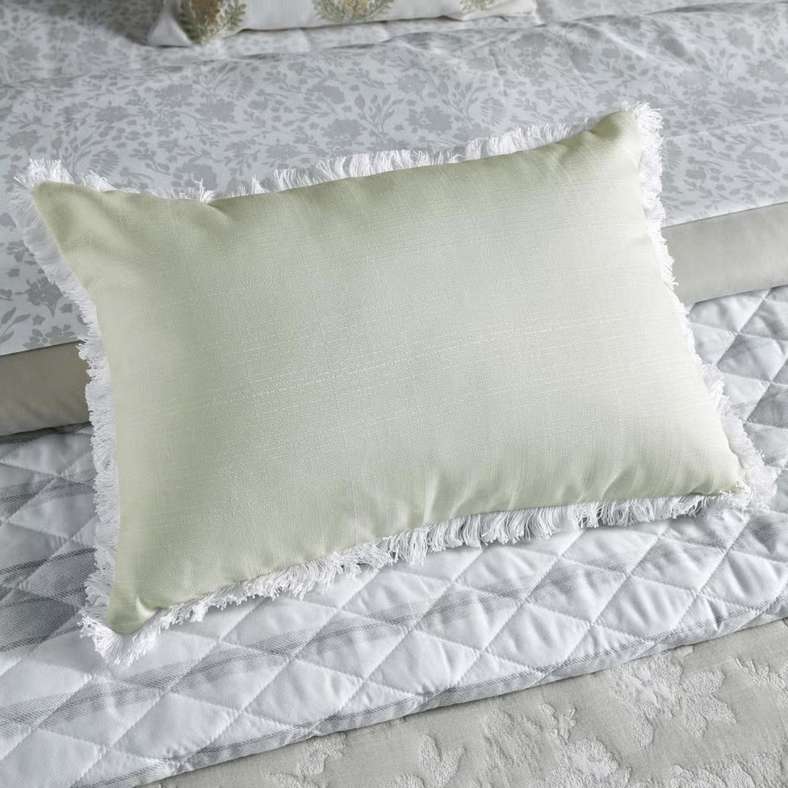 Pan Home Floral 10-Piece King Bed In A Bag - Sage - Image 3