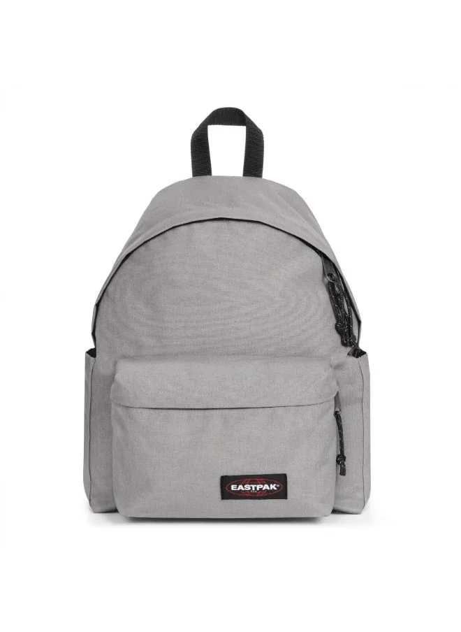 EASTPAK Day Pak'R Snow Grey Medium backpack with bottle holder and laptop sleeve