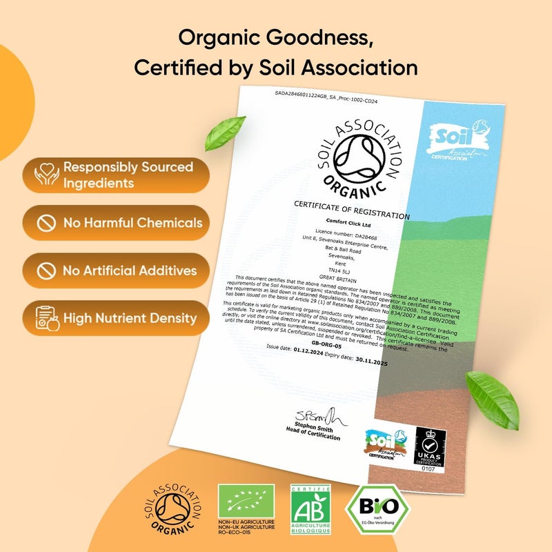 WeightWorld كبسولات الكركم العضوي 180 كبسولة مع الزنجبيل العضوي والفلفل الأسود ومكمل الكركم للرجال والنساء سهل البلع نباتي خالي من الغلوتين صنع في الاتحاد الأوروبي - Image 3