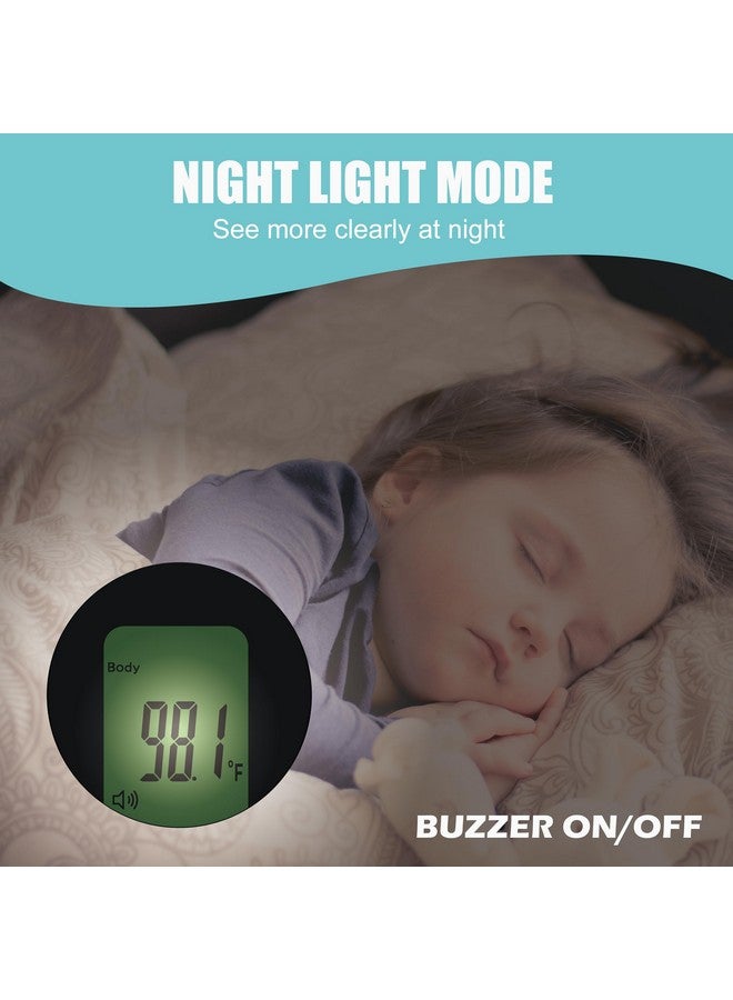 Amplim Non-Contact Forehead Thermometer for Kids and Adults. AmpMed FSA HSA Approved No-Touch Baby Head Temporal Thermometer. Touchless Digital Fever Thermometer for Accurate Temperature Reading - Image 4