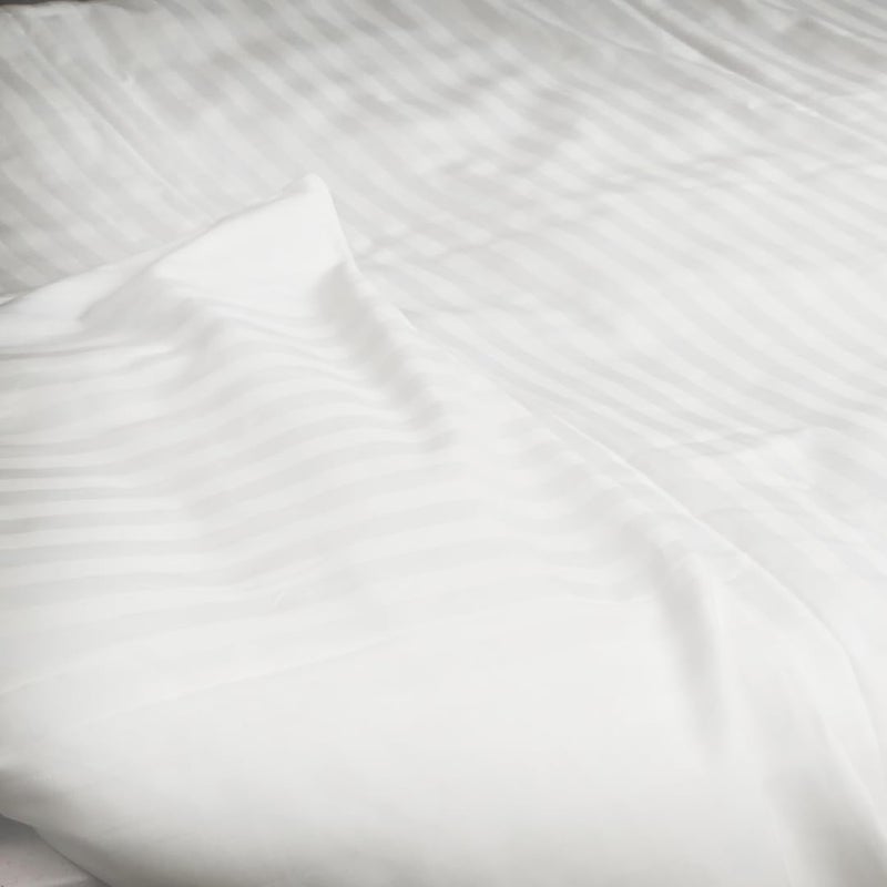 Continental Bedding Duvet Cover Protector for Toddler Comforter, 100% Cotton, Zipper to Block Blanket from Dust Fits Standard Crib & Toddler Bed, 33x42 Inch, White - Image 5