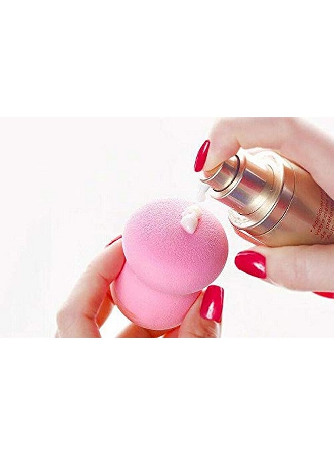 ماجنوس ديل اسفنجة مزج المكياج الفاخرة للنساء من ماجنوسديل - خالية من اللاتكس، متعددة الأغراض، بأشكال وألوان - مجموعة من 6 قطع - Image 4