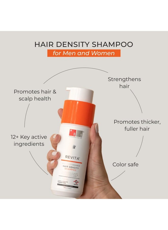 DS LABORATORIES - Revita Shampoo For Thinning Hair by DS Laboratories - Volumizing, Thickening Shampoo for Men and Women, Supports Hair Growth, Hair Strengthening, Sulfate Free, 7 Fl Oz (205mL) - Packaging May Vary - Image 1