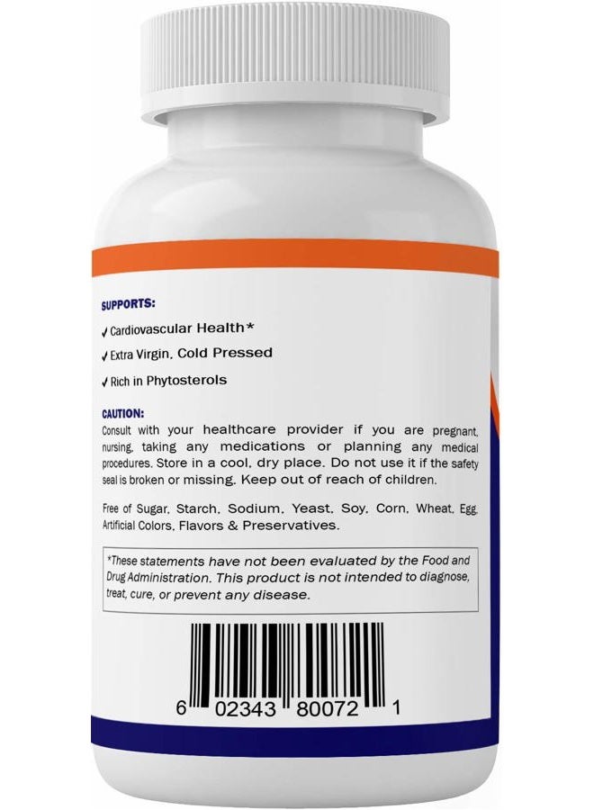 Vitamatic Pumpkin Seed Oil 2000mg Softgel Capsules per Serving - 180 Softgels - 1000mg per softgel - Image 5