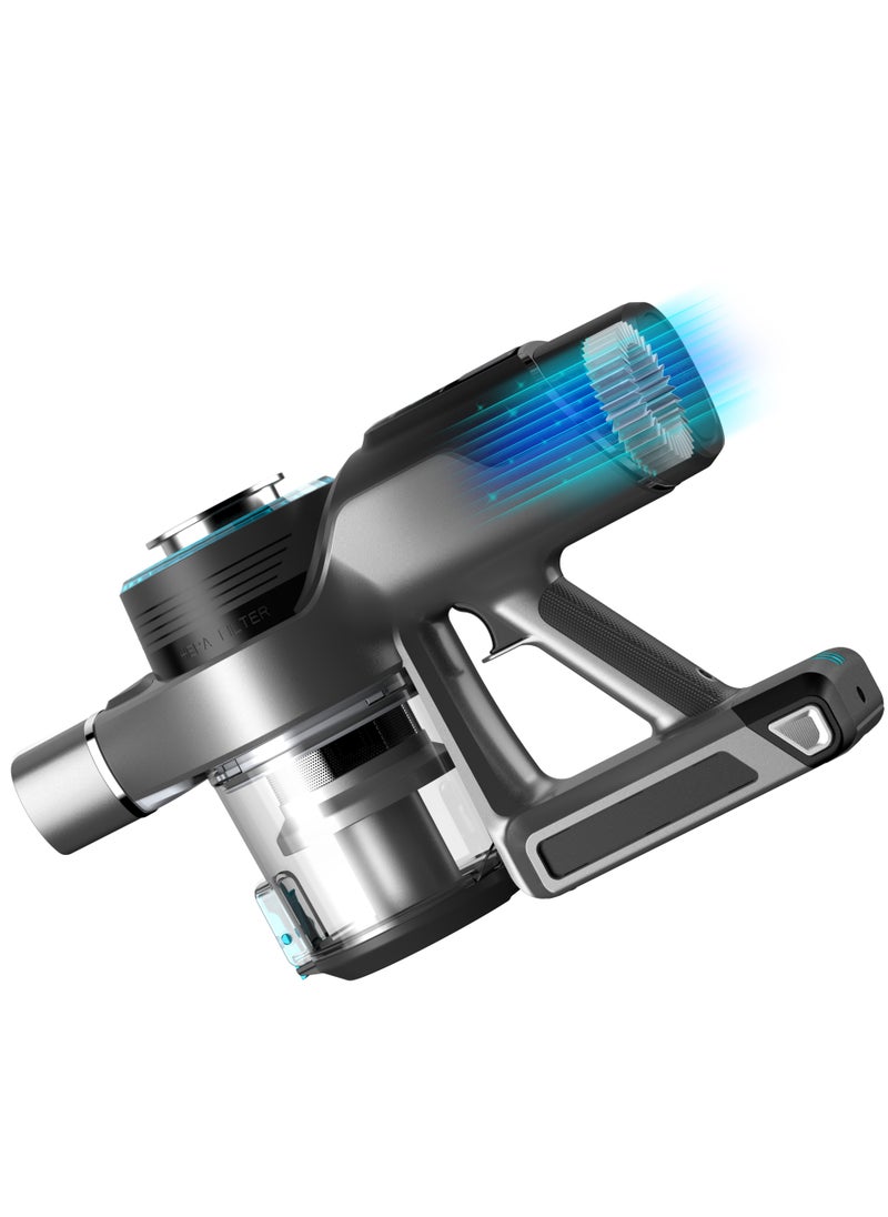 Platinum Platinum Soft Glide Plus Cordless Stick Vacuum 350W Black /Gray  - Image 4
