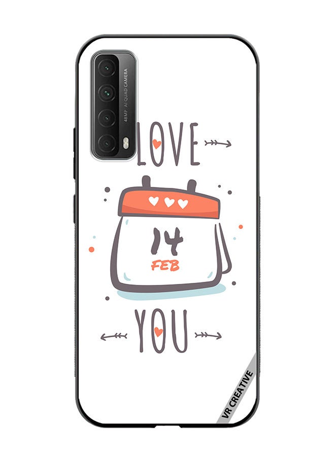 VR CREATIVE Protective Case Cover For Huawei Y7a I Love You Design Multicolour - Image 1