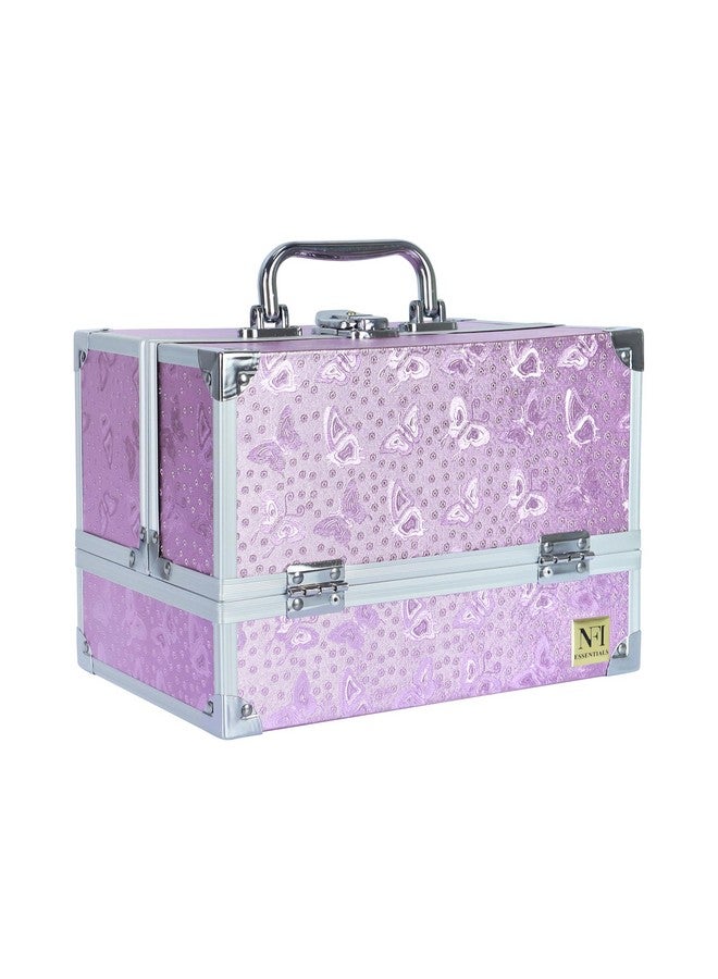 NFI essentials حقيبة مكياج أساسية NFI صندوق مستحضرات التجميل صندوق العروس صندوق المكياج صندوق العروس حقيبة تجميل منظم لحقيبة مكياج الزفاف - Image 1