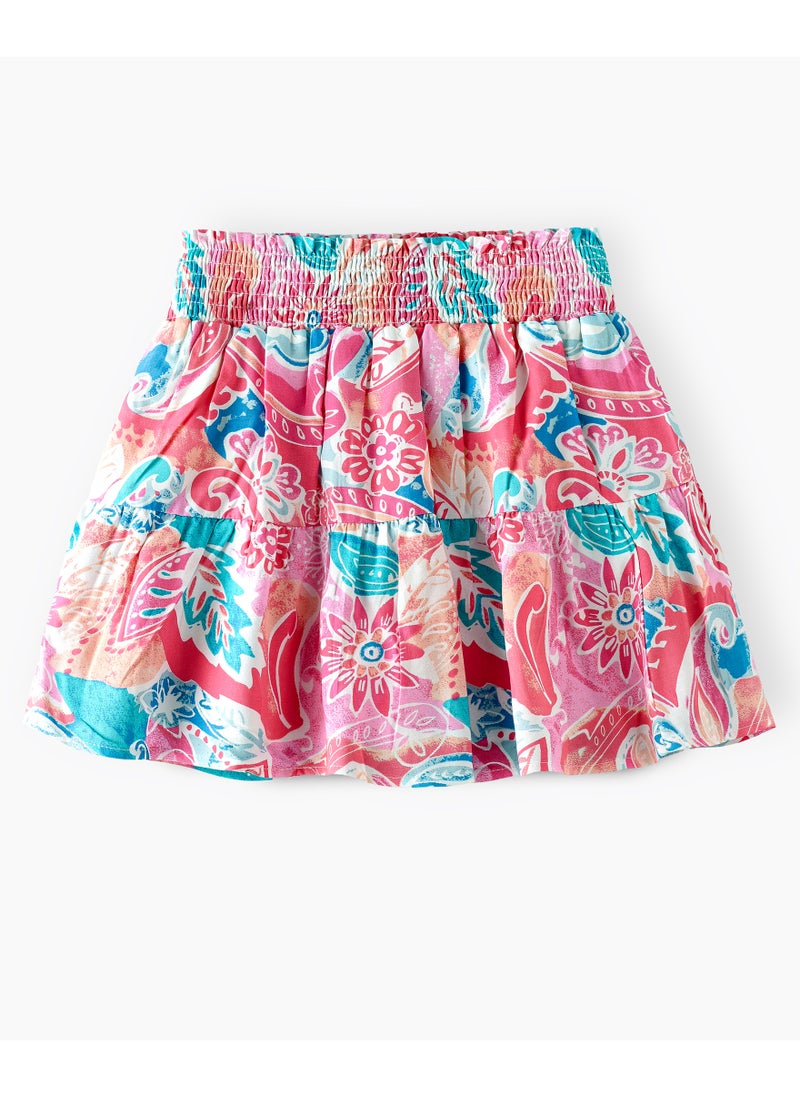 Jelliene Sunshine Twirls: Girls' Flowy Skirt Breezy Comfort & Summertime Flair  - Image 2