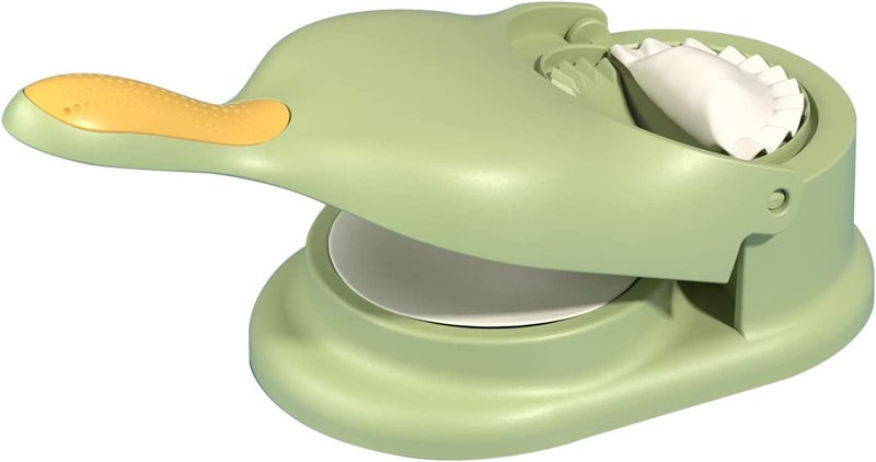 LYAWA 2 in 1 Puri and Momos Maker Machine with Handle, Manual Press Tool for Stuffed Momos, Dumplings, Gujiya, Samosa, Puri Pressing and Dough Shaping (Multicolor) - Image 1