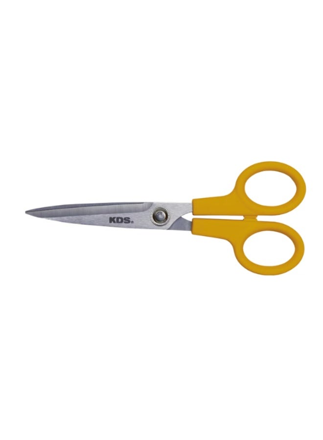 KDS SCISSORS SS 165MM – Stainless Steel Sharp & Durable Scissors (KSC-2 Yellow, Japan) - Image 4