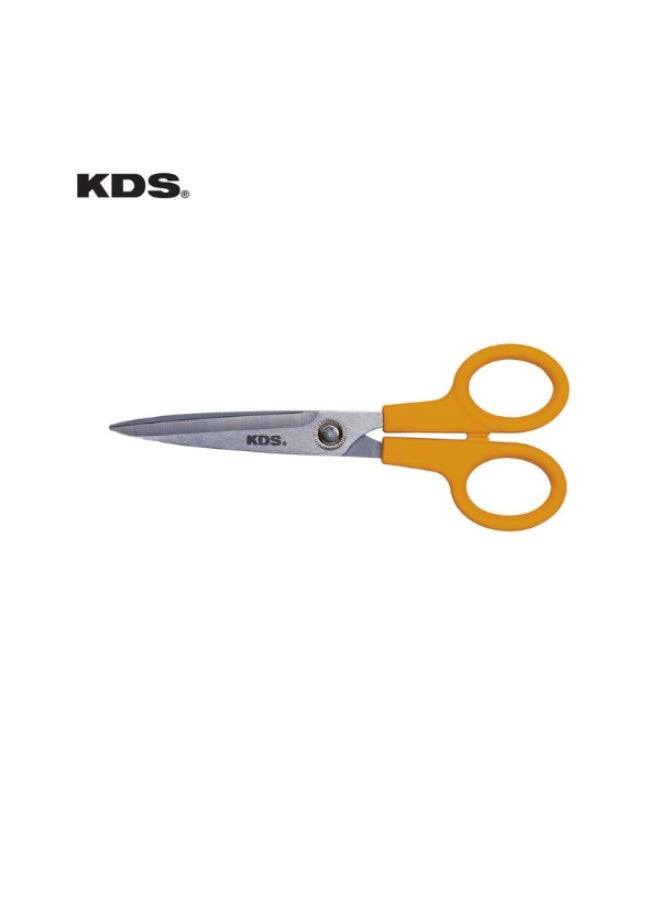 KDS SCISSORS SS 165MM – Stainless Steel Sharp & Durable Scissors (KSC-2 Yellow, Japan) - Image 5