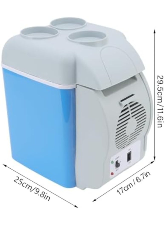 Portable Mini Car Refrigerator, 12V - 7.5L, with Cooling, Heating, and Keep Warm Functions, Multifunctional, Portable for Drinks and Travel, for Car and Home - Image 5
