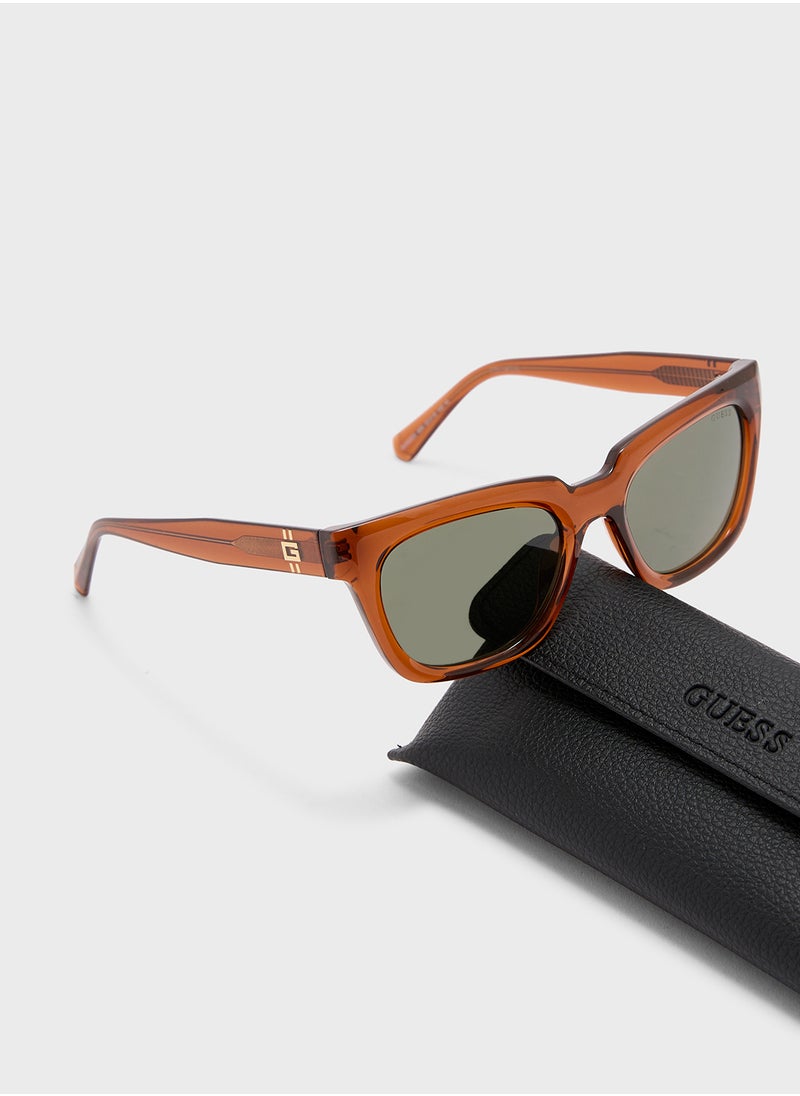 GUESS - Rectangle Sunglasses - Image 1
