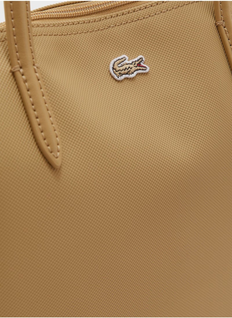 LACOSTE - Logo Tote - Image 1
