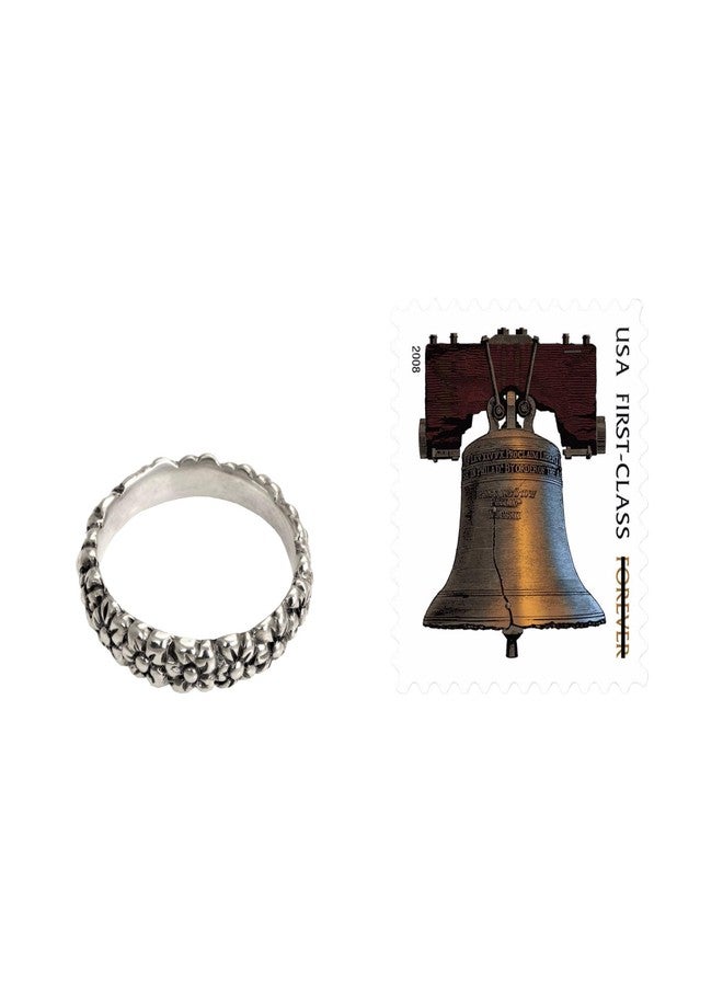 نوفيكا خاتم نوفيكا المصنوع يدويًا من الفضة الإسترلينية على شكل زهرة، خاتم مزين بالزهور، صنع في إندونيسيا [0.2 بوصة عرضًا] 'إكليل فضي' - Image 5