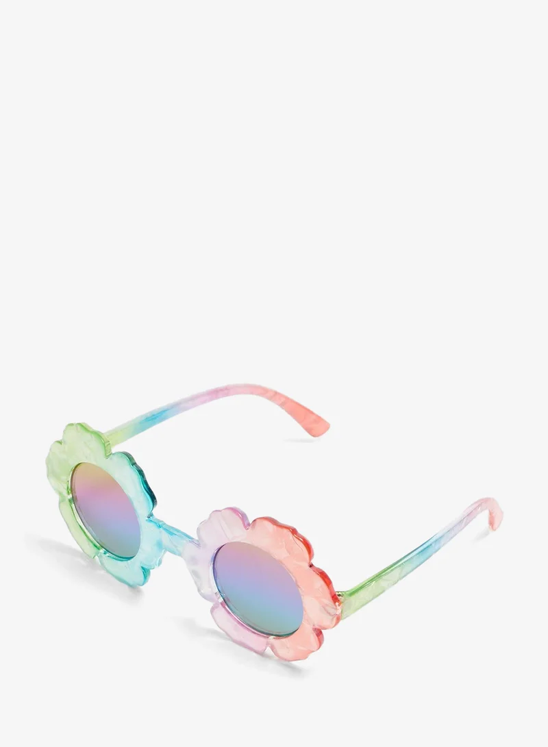 Matalan Girls Multicolour Flower Sunglasses