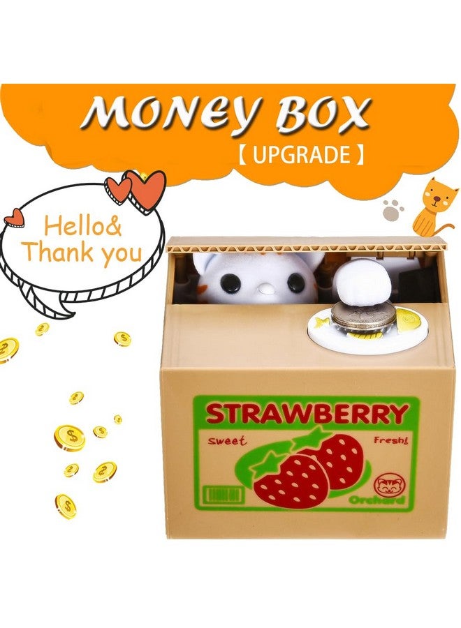 HmiL-U Cat Stealing Money Bank, Piggy Bank For Kids, Coin Bank For Money Saving, Automatic Stealing Money With English Speaking, Creative Gift - Image 3