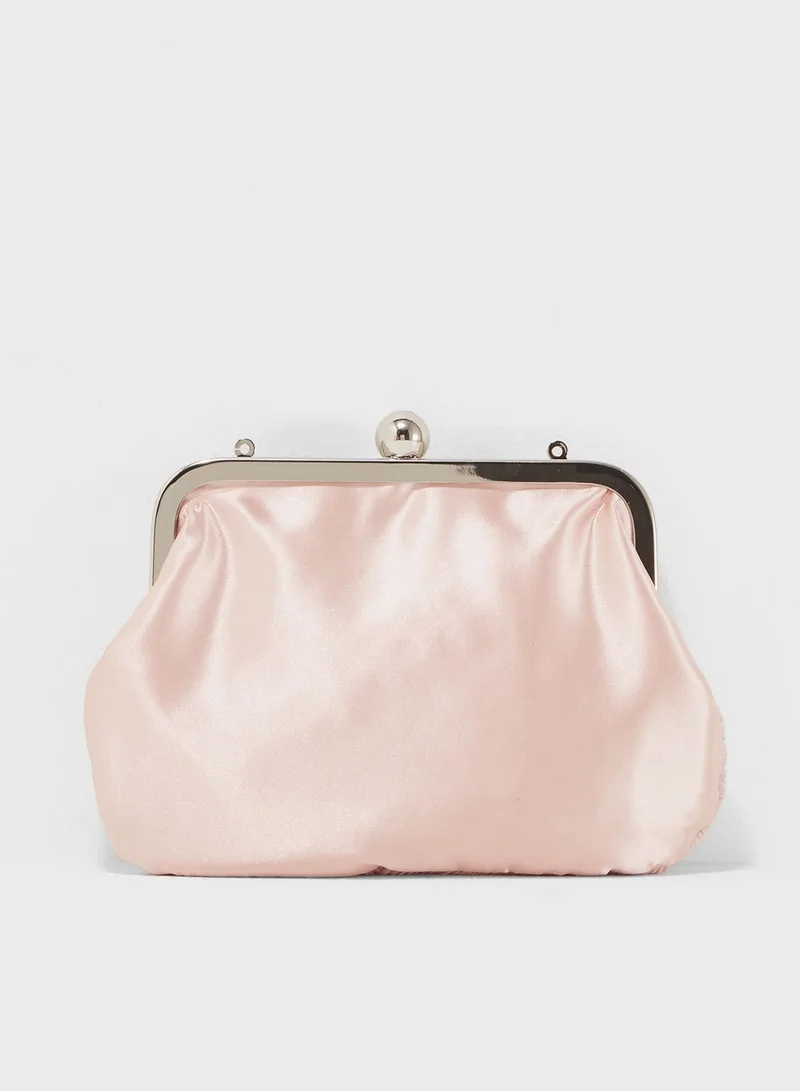 DOROTHY PERKINS Pleat Frame Clutch