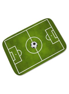 YQbest Football Field Pattern Doormat Carpet Green  - Image 3