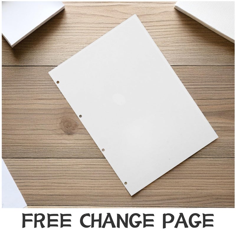 A4 Loose Leaf Filler Paper 40 Sheets Double Sided for Binder Notebook Journal Planner - Image 4