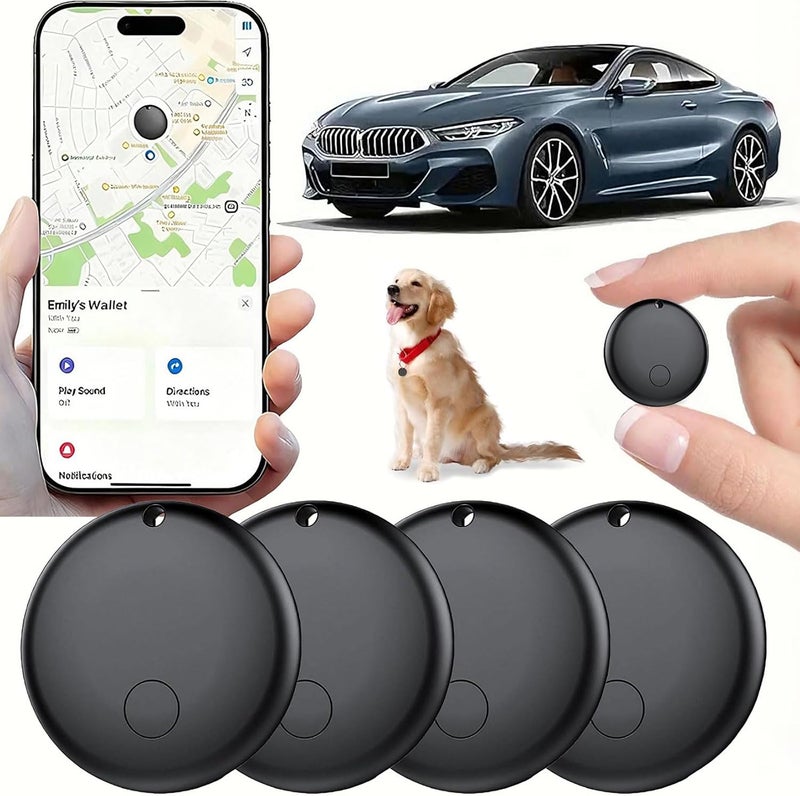 Mini GPS Tracker for Vehicles, Hidden Tracking Device for Vehicles, Car Tracker No Subscription Work with Find My (iOS Only), Vehicle Tracker with Audio for Kids, Dogs, Key, Luggage, Bag (2) - Image 1