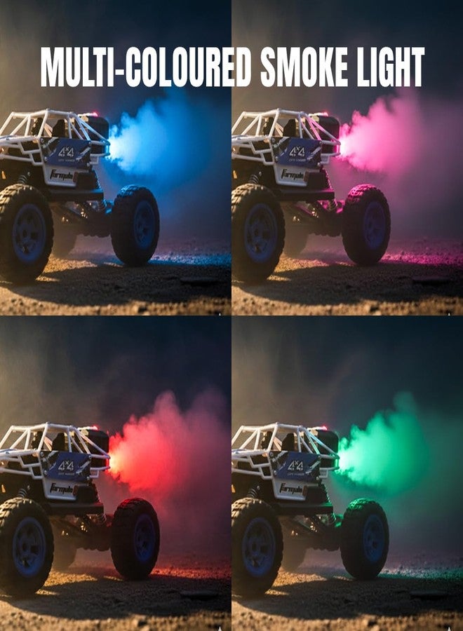 FormulaFun Duster 4x4 RC Car | 4WD Remote Control Car with LED Lights, Proportional Speed & Servo Steering | 2.4GHz Remote & App Control | Off-Road RC Toy for Kids (4+ Years) - Image 3