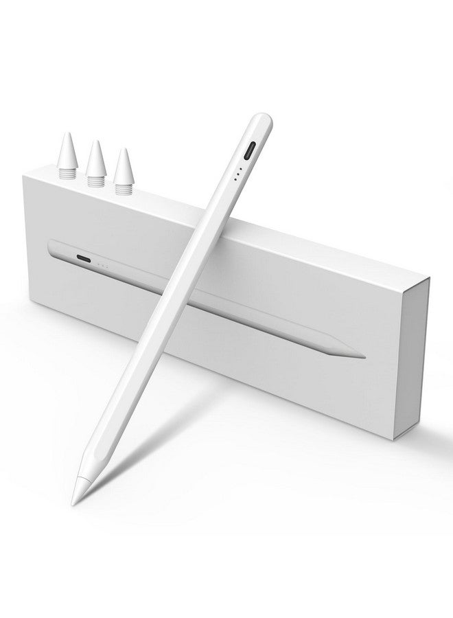 Stylus Pen for iPad, Apple Pencil W/Palm Rejection&Tilt, 13 Mins Fast Charge, MEKO iPad Pencil for iPad 6-10,iPad Pro11/12.9"/M4,iPad Air3/4/5/M2,iPad Mini5/6