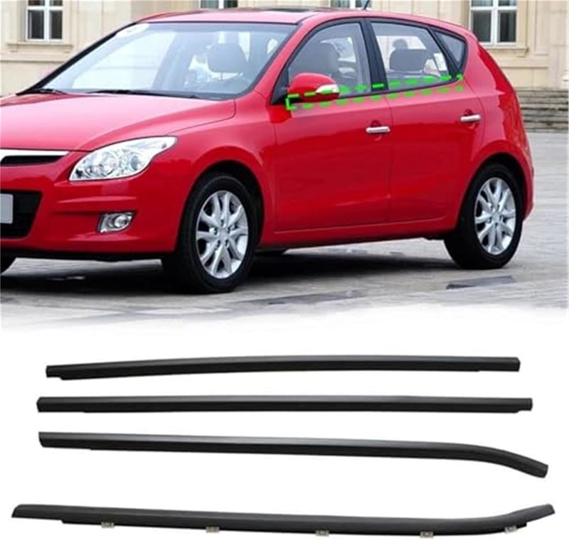 Yurefax 4pcs Car Door Window Seals for Hyundai i30 - Image 3