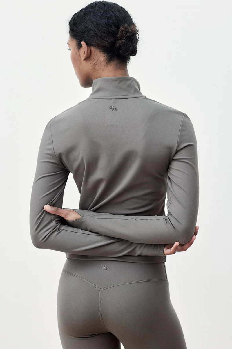 H&M SoftMove™ Zip-through sports jacket