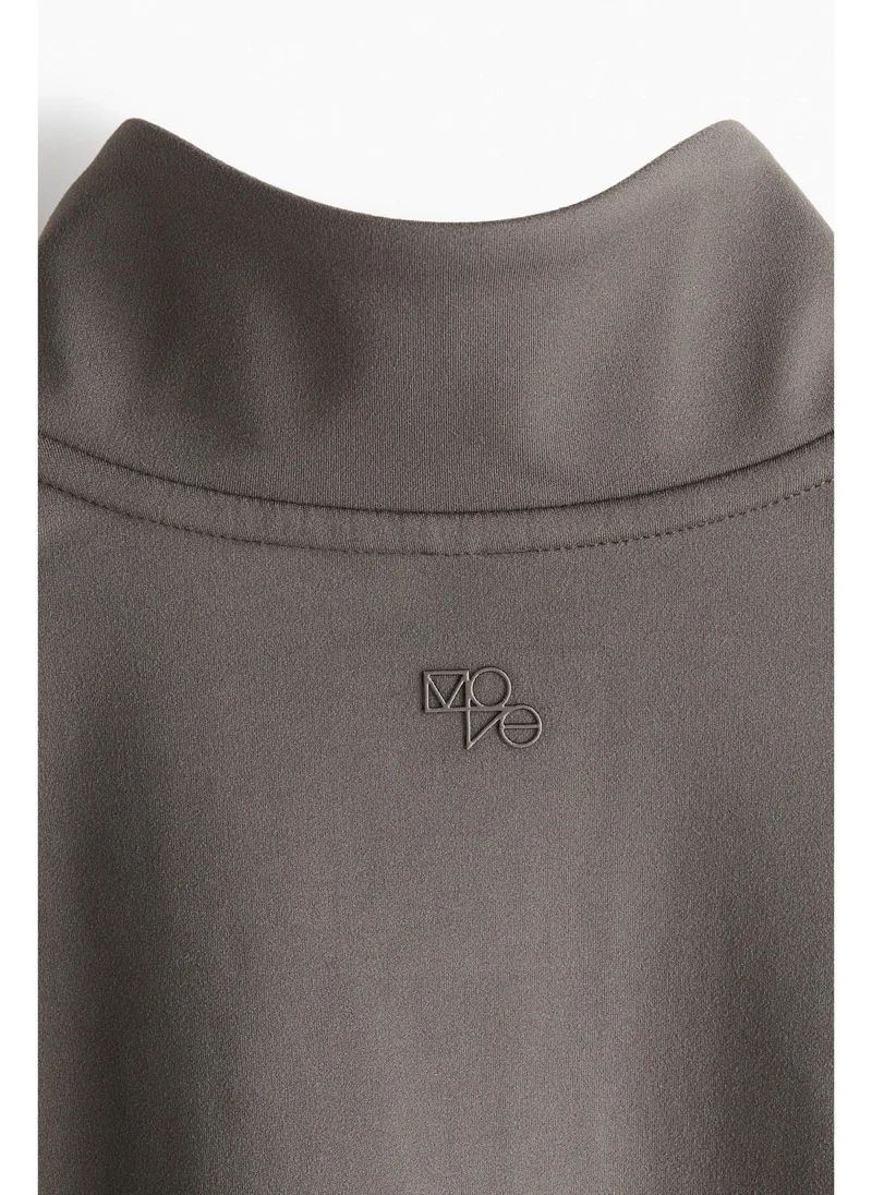 H&M SoftMove™ Zip-through sports jacket