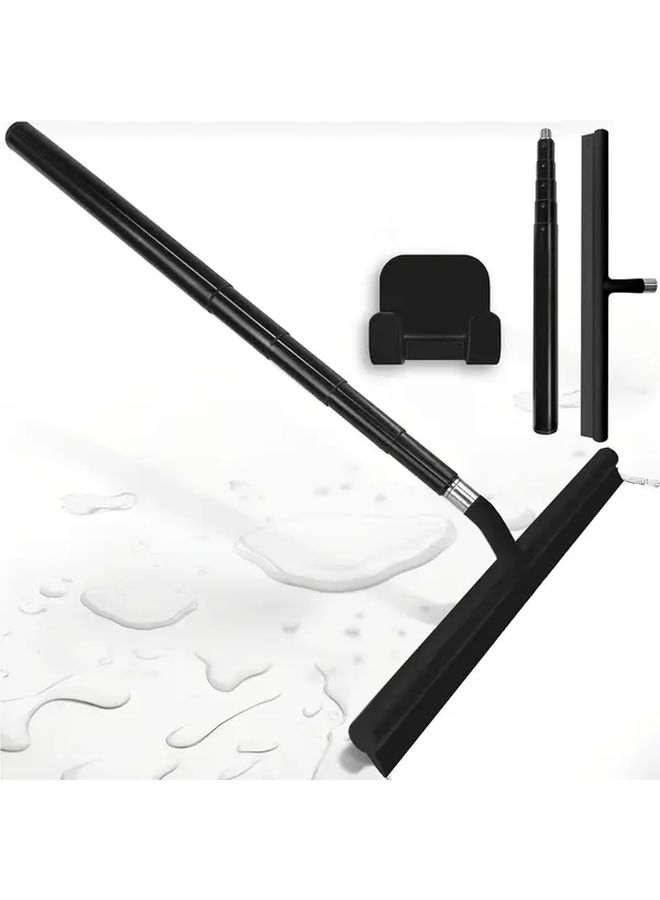 3 In 1 Telescopic Adjustable Window And Shower Squeegee Cleaning Kit - Image 1