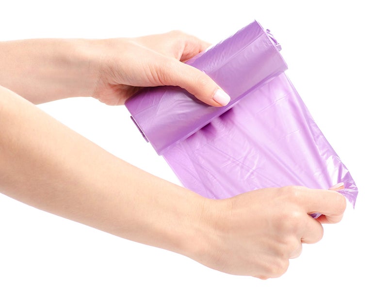 Maui Small Trash Bags (120 count), 4 Gallons Lavender Scented Strong Trash Bags. for Office, Bathrooms, Bedroom, Home and Kitchen. Easily fit 4 Gallon Trash can Hard to Break Easy to Open. (120) - Image 2