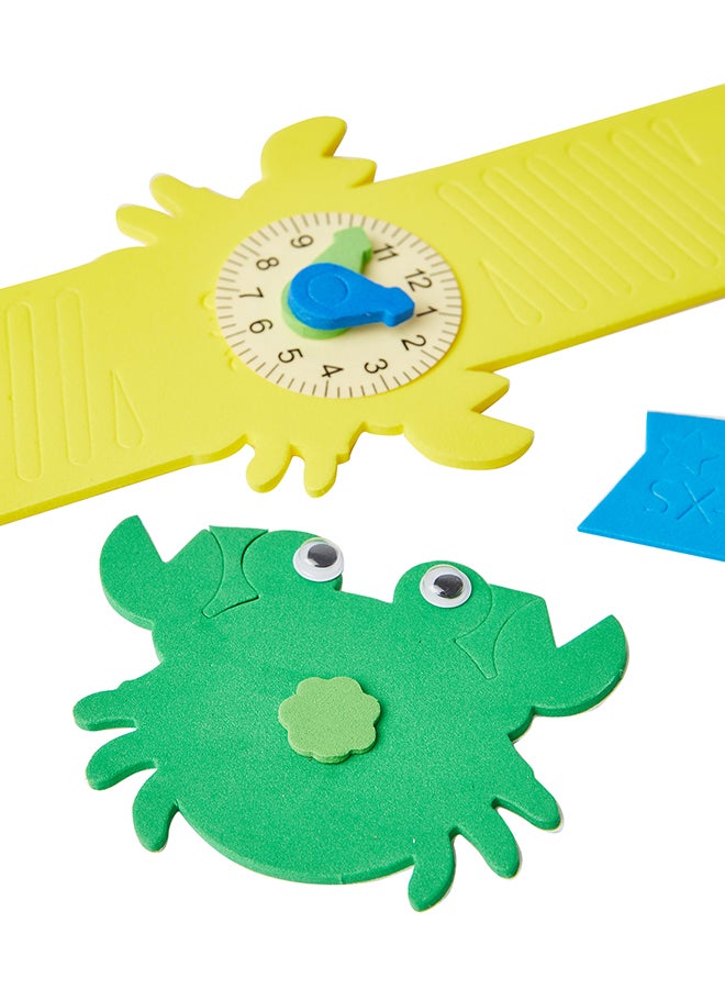 Handmade Watch Clock Learning - ( Crab- M SX-10) 20.5cm  - Image 3