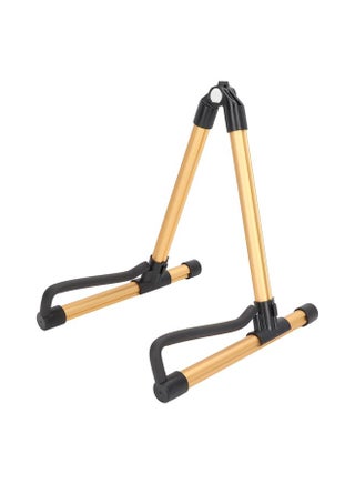 Foldable Guitar Stand Adjustable Metal Folding Instrument Stand for String Instruments Gold - pzsku/Z72AA20676F4A7B5EB35FZ/45/_/1732119538/58fba932-b180-486d-8c4a-4e7ea580585b