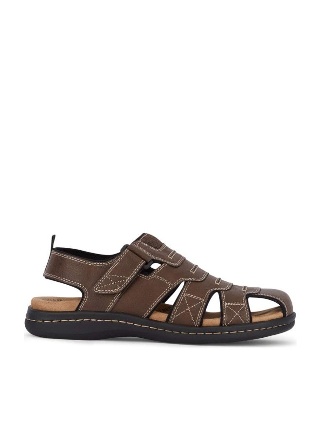 DOCKERS Mens Searose Outdoor Sport Fisherman Sandal, Briar, 8 W - Image 1
