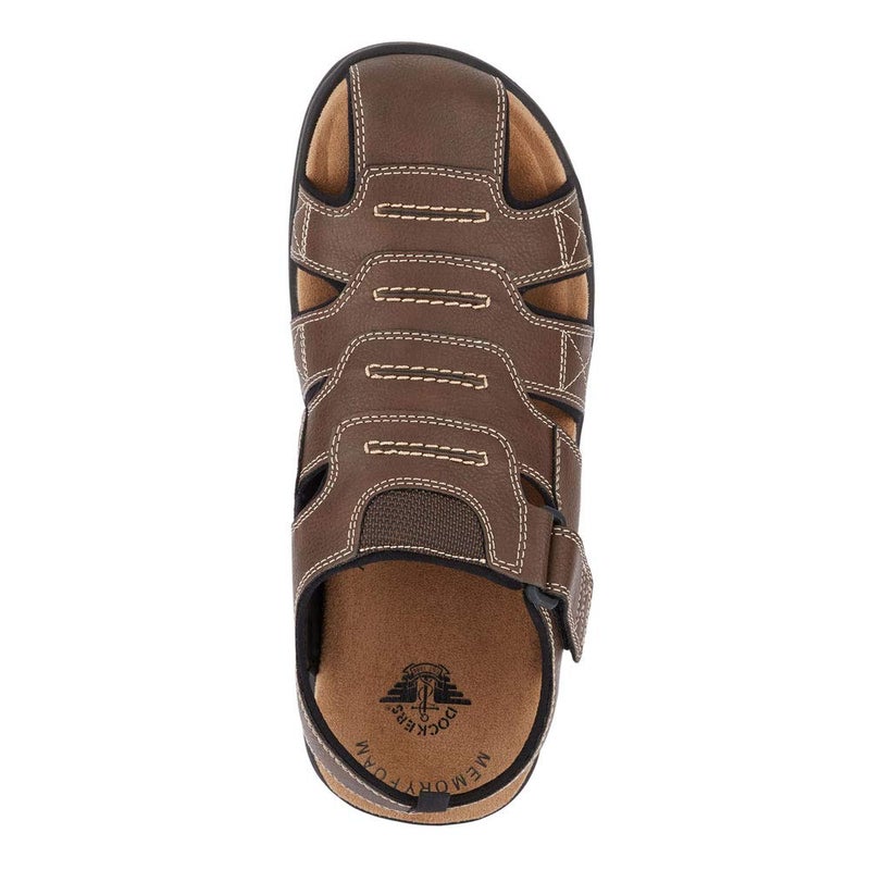DOCKERS Mens Searose Outdoor Sport Fisherman Sandal, Briar, 8 W - Image 2