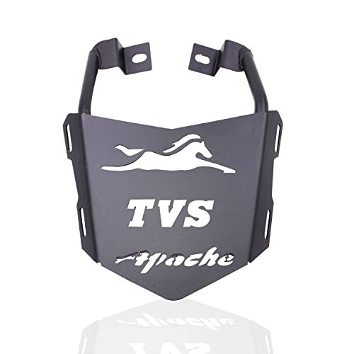 ASRYD Heavy Metal TVS Apache Back Rack Seat Extender Expedition Carrier for TVS RTR Apache 160 180 200 - Image 1