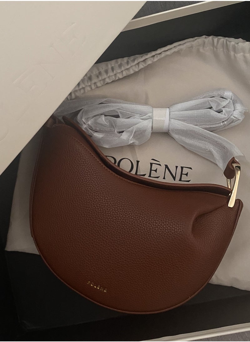 NIBEMINENT - Polene pea bag genuine leather one-shoulder crossbody bag - Image 1