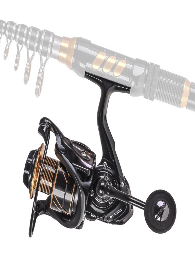 CAPACI Spinning Fishing Reel 13BB + 1 Bearing Balls Metal Spinning Reel Boat Rock Fishing Wheel with with Extra Spool - Image 3