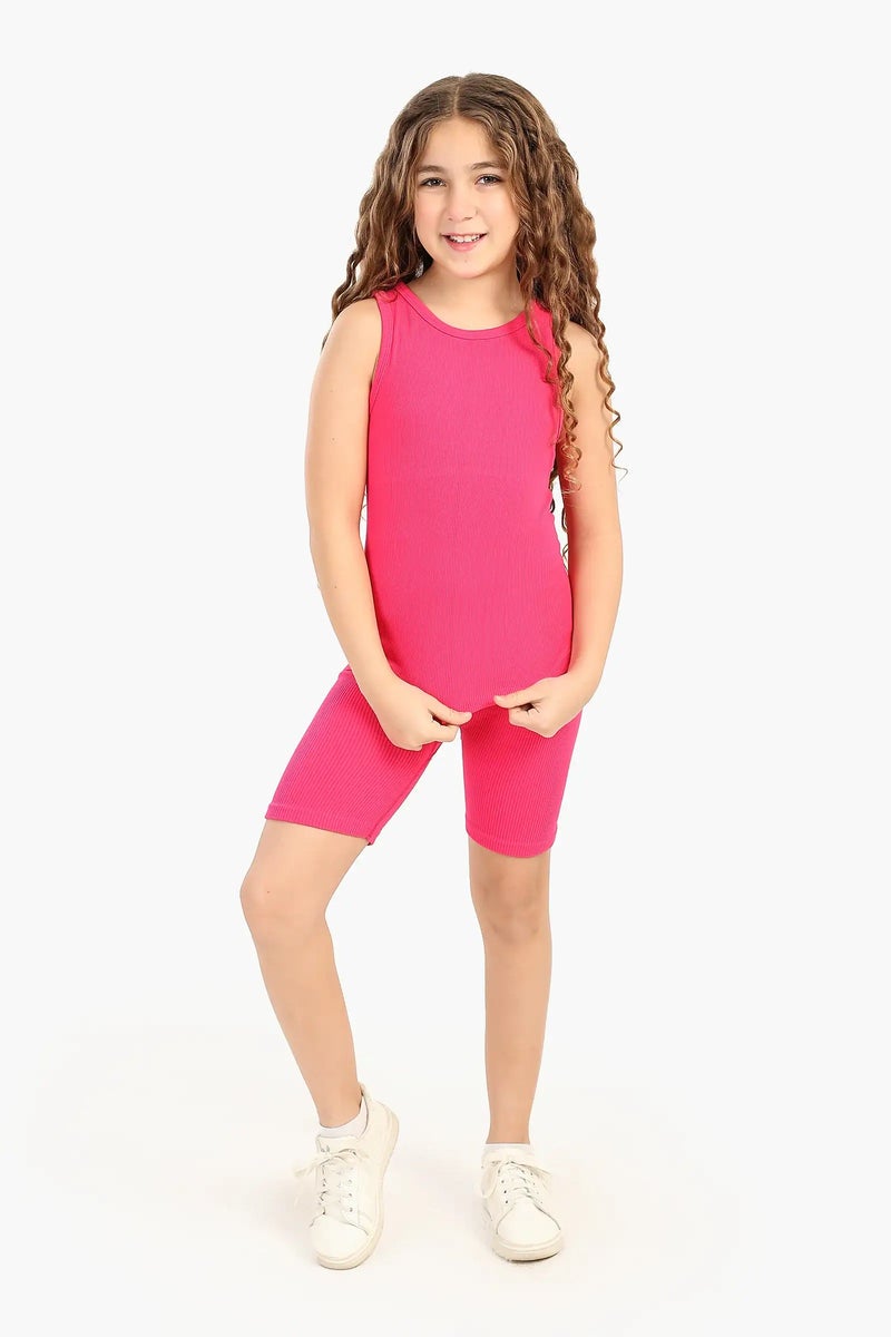 Carina Girly Ribbed Tank Top - Image 5