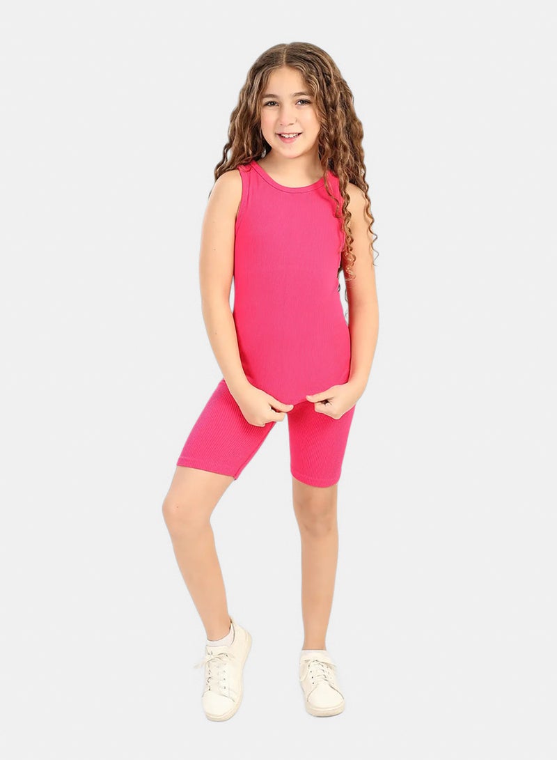 Carina Girly Ribbed Tank Top - Image 5
