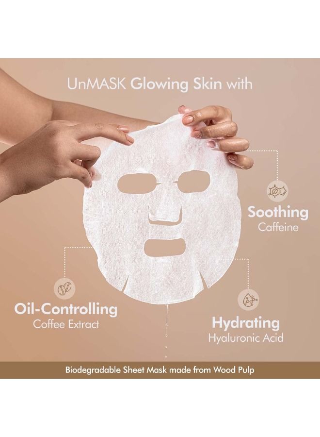 إم كافيين قناع ماء جوز الهند  مع القهوة للترطيب المزدوج - Image 3