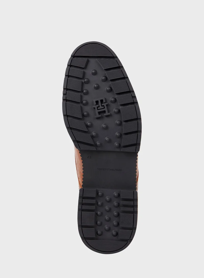 TOMMY HILFIGER Lace Up High Boots
