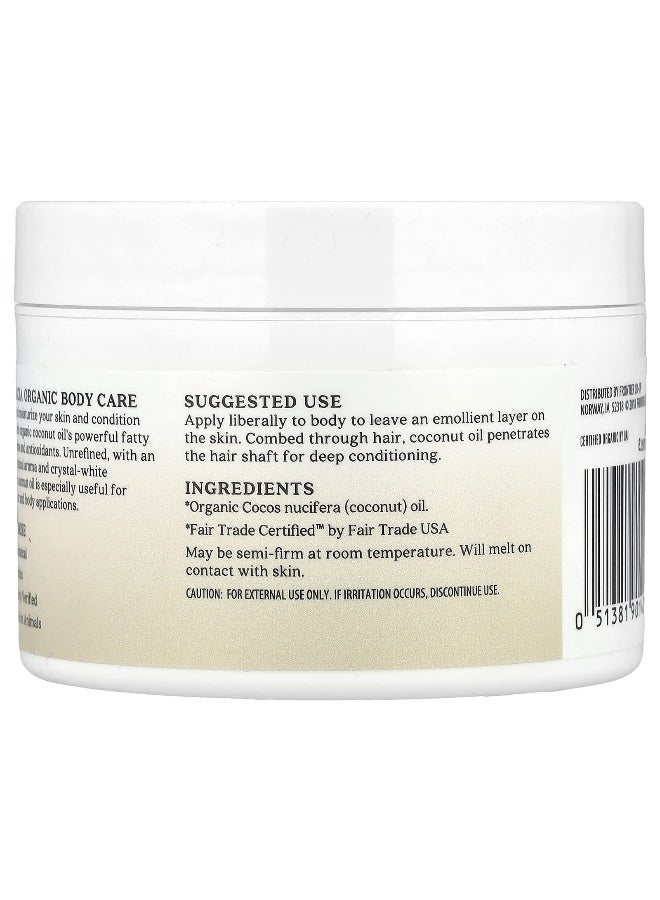 Aura Cacia, Organic Coconut Oil, 6.25 oz (177 g) - Image 2