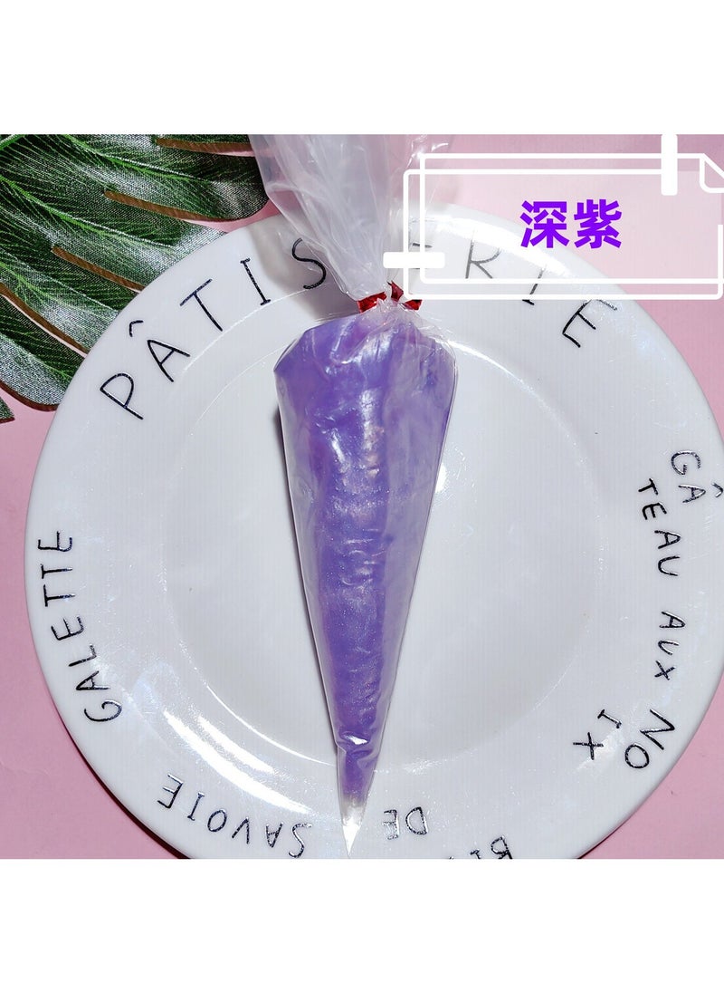 Arabest 100g bag pearlescent glue simulation pearlescent cream mobile phone shell material special glue Pearl Deep Purple 