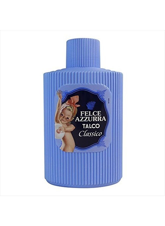 Felce Azzurra Body Powder / Talc Plastic Bottle Shaker 200gr. 7oz