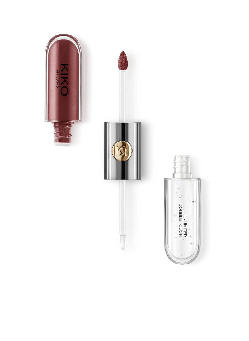 VOV KIKO Unlimited Double Touch Lipstick, 105 Scarlet Red, 40 gm  - Image 1