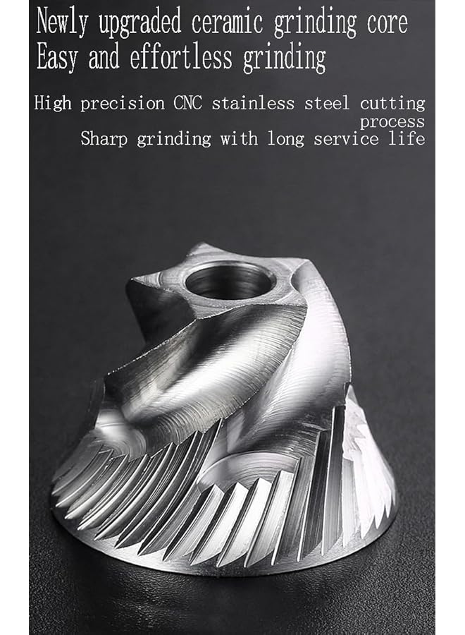 إيروريكس مطحنة قهوة يدوية للاستخدام الخارجي مطحنة حبوب القهوة المحمولة مطحنة قهوة منزلية Kdl 906 - Image 2